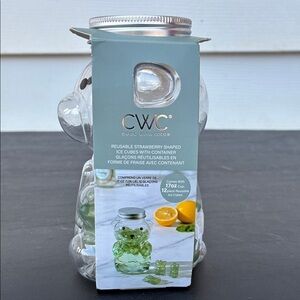 Clear Bear-Shaped Ice Cube Container Teddy Bear Shaped Ice Cubes